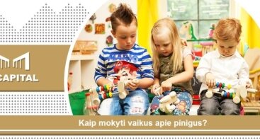 "Kaip mokyti vaikus apie pinigus?" Vilniuje
