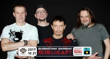 Grupė „Rebelheart“ koncertas