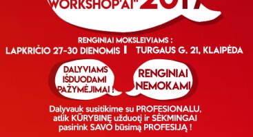 LTVK karjeros savaitė – Jaunimo workshop‘ai 2017