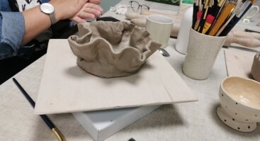 Keramikos užsiėmimas suaugusiems "Laikas sau"