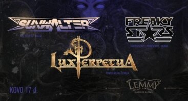 Lux Perpetua / Sunwalter / Freaky Stars