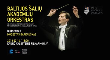 Baltijos šalių akademijų orkestro (BAO) koncertas Kaune