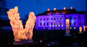 Gyvasis muziejus Ledo skulptūrų karalystėje
