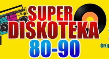 Super  Diskoteka 80-90 ųjų 04.26 Klaipėdoje, 04.27 Vilniuje .