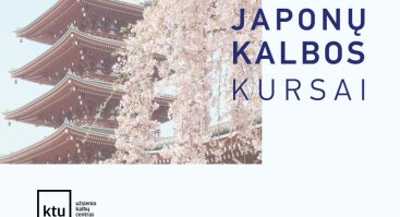 Japonų kalbos kursai KTU Užsienio kalbų centre
