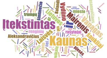 Įtekstintas Kaunas: „Tautos patriarchas ir mes“