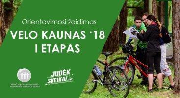 Orientavimosi žaidimas dviračiais: Velo Kaunas 