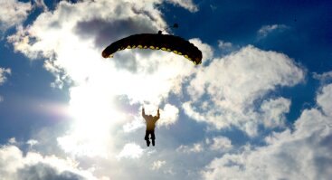 Šuolis sparno tipo parašiutu - Skydive Vilnius