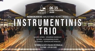 Instrumentinio trio nemokamas koncertas