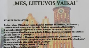 Karaliaučiaus lietuvių dienos koncertas