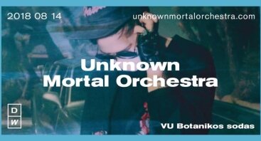 "Unknown Mortal Orchestra" koncertas Vilniaus Botanikos sode