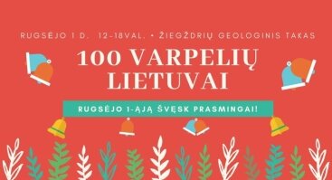 Rugsėjo 1-oji prasmingai: 100 varpelių Lietuvai