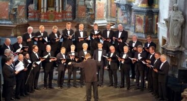 "Ąžuolų Klubo" vyrų choro koncertas Tauragės Švč. Trejybės bažnyčioje