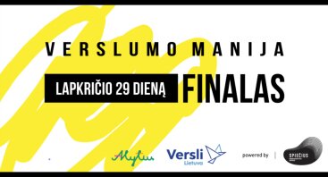 Konkurso "Verslumo manija" finalas 2018
