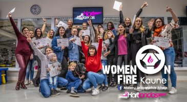 Women on Fire #3 - Moterų vakaras Kartlande