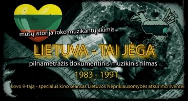 Šventinis filmo „Lietuva – tai jėga“ seansas