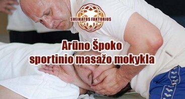 Sportinio miofascinio masažo mokymai su manualinėmis technikomis
