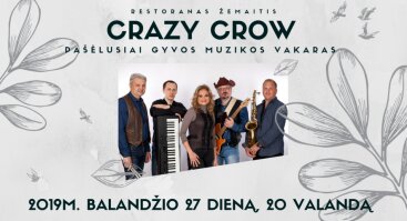 Grupė "Crazy Crow" restorane "Žemaitis"