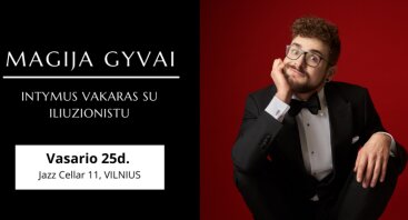 Magija Gyvai - Intymus Vakaras Su Iliuzionistu Algimantu Frankonius