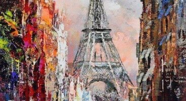 Diena su tapyba! Tapome Paryžių. Kartojama ! Formatas 50x70!