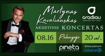 Akustinis Martyno Kavaliausko koncertas