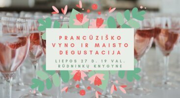 Paryžius Vilniuje: rosé ir maisto degustacija su someljė