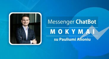 Messenger ChatBot mokymai