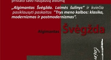 Ramutės Rachlevičiūtės naujausio albumo „Algimantas Švėgžda. Laimės šulinys“ pristatymas