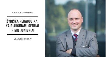 Žydiška pedagogika: kaip auginami genijai ir milijonieriai - Vilniuje