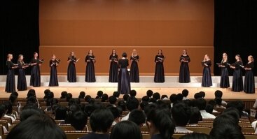 VU merginų choro „Veni Gaudere“ koncertas Pažaislio vienuolyne