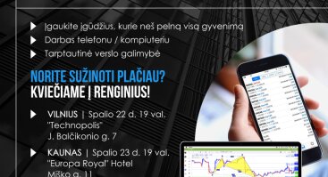 "Išmanusis telefonas - Tavo darbo įrankis" NEMOKAMAS seminaras
