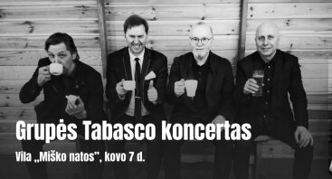 Grupės Tabasco koncertas viloje "Miško natos"