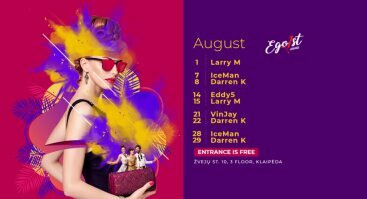 Saturday with Larry M | Egoist Lounge