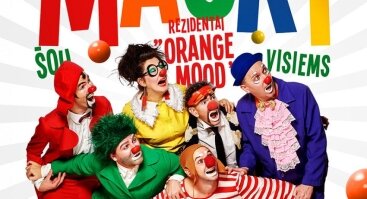 Odesos klounų namų „Maski“ rezidentai  „Orange Mood“
