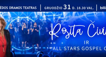 Rosita Čivilytė ir All Stars Gospel Choir | Naujametinis gyvo garso koncertas | Klaipėda
