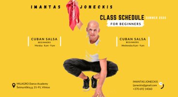 8-ių savaičių Kubietiškos Salsos kursas