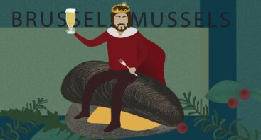Mindauginės su Brussels Mussels