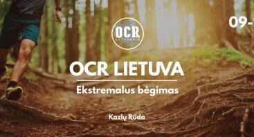 2020-09-12 OCR Lietuva. Ekstremalus bėgimas. Kazlų Rūda