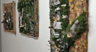 Floristinių – reljefinių paveikslų paroda