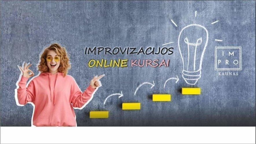 Improvizacija Online 1-1 kursas - Pradedantiesiems