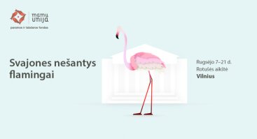 Svajones nešantys flamingai 
