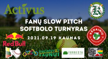 Slow Pitch Softbolo turnyras Kaune 2021