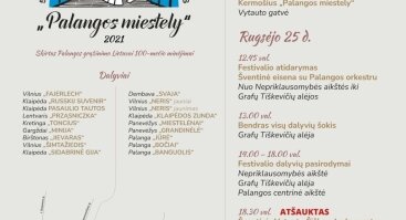 5-ASIS TARPTAUTINIS LIAUDIŠKŲ ŠOKIŲ FESTIVALIS „PALANGOS MIESTELY 2021