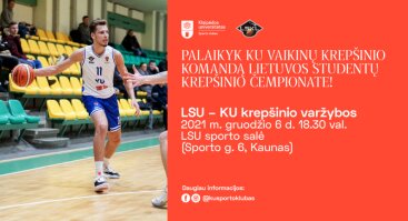 LSU vs. KU | Lietuvos studentų krepšinio lygos čempionatas