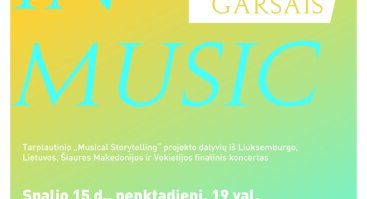 Tarptautinio projekto „Musical Storytelling“ finalinis koncertas