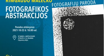L. Mažylio biure Palangoje vyks Rimgaudo Malecko fotografijų parodos atidarymas