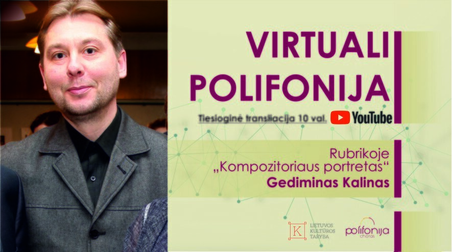 "Kompozitoriaus portretas" su Gediminu Kalinu