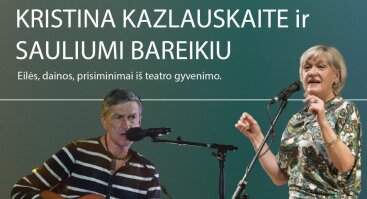 Susitikimas su aktoriais K. Kazlauskaite ir S. Bareikiu | Kaunas