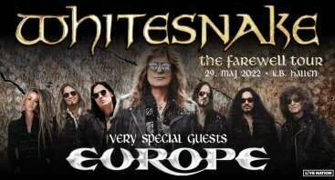  Whitesnake ir Europe koncertas Kaune