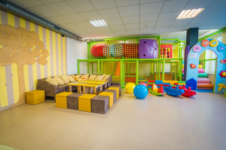 Vaikų žaidimų kambarys "Kibir Vibir"